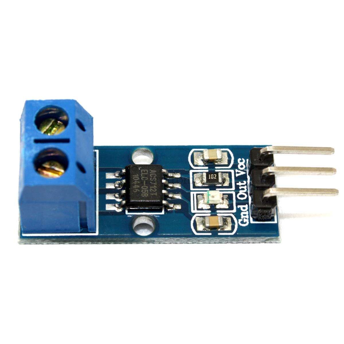 ACS712-5A Stromsensor Analog Current Hall Sensor Arduino Raspberry Pi 