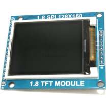 1.8" TFT LCD-Modul 128 x 160 mit SD Card Slot...