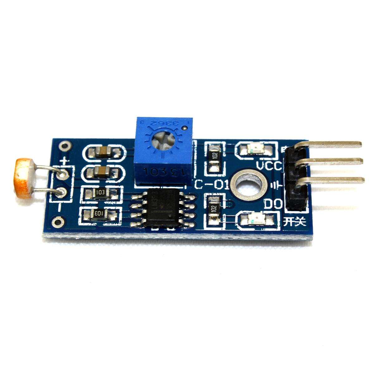 10 PCS Fotowiderstand-Sensor-Modul-Lichterfassungs-Licht für Arduino FM 