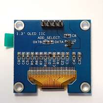 1,3" OLED Display weiß SH1106 128x64 I2C Modul Arduino Raspberry Pi