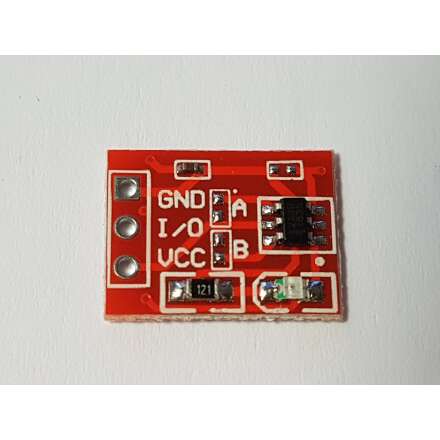 Capacitive sensor push button TTP223 Arduino button sensor