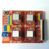 3D Printer CNC Shield V3 inklusive 4 x A4988 Driver + Kühlkörper Arduino für Uno